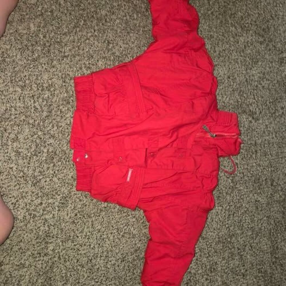 London Fog red jacket size 6